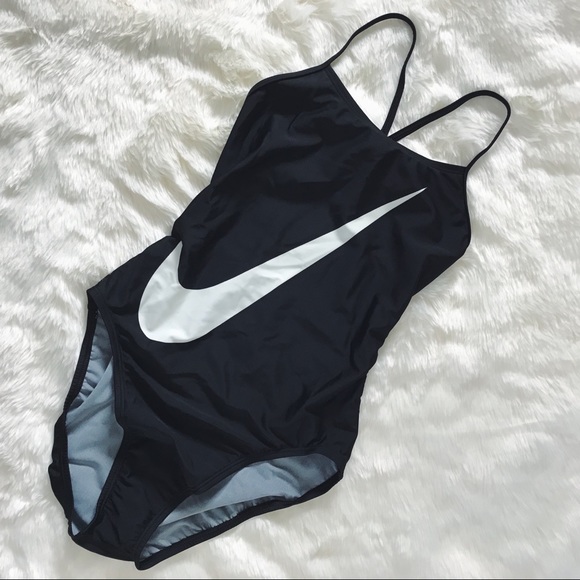 Nike Big Swoosh One Piece Swimsuit - Picture 5 of 6